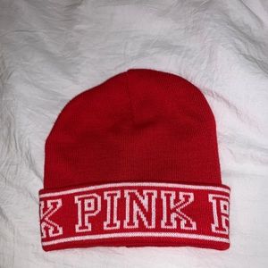 Red “Pink” beanie